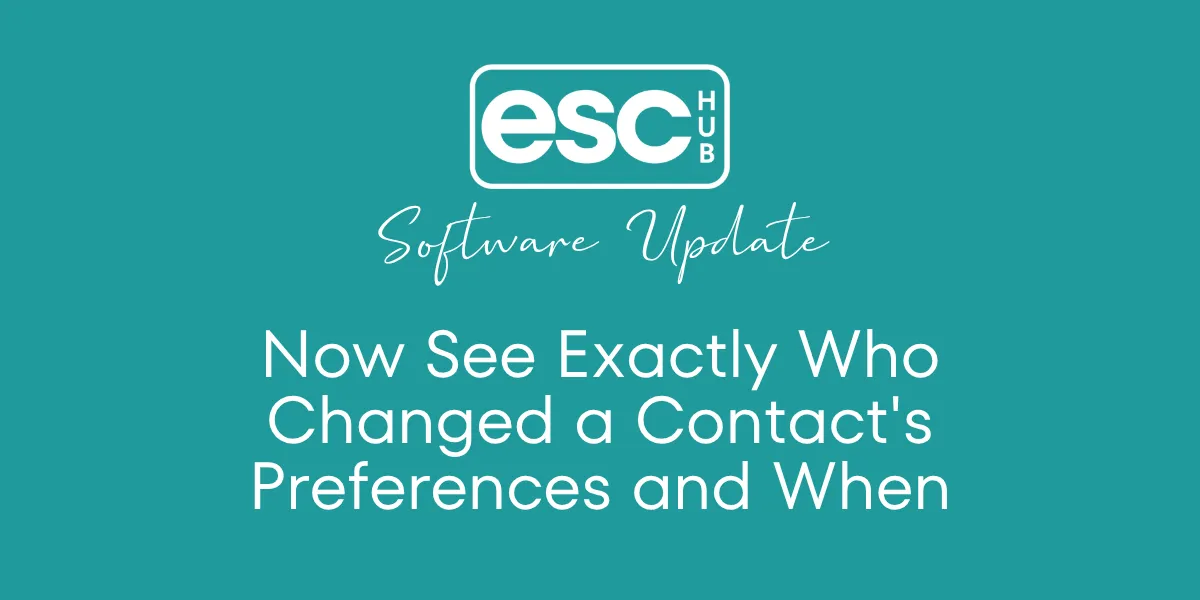 Now See Exactly Who Changed a Contact's Preferences and When