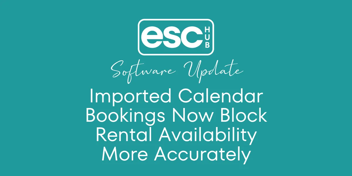 Imported Calendar Bookings Now Block Rental Availability More Accurately