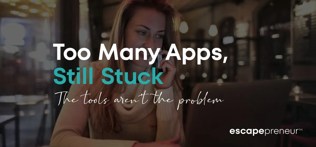 The Only Apps a Stuck Solo Founder Actually Needs (And the Ones Slowing You Down)