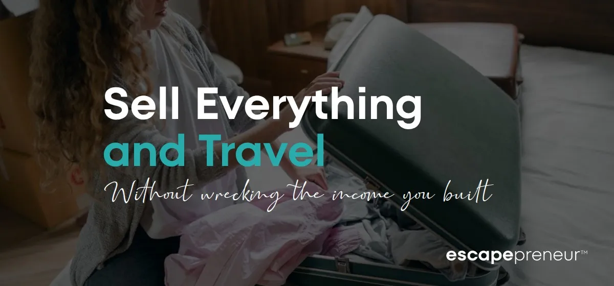 Sell Everything and Travel: The Grounded Version for Women With Income to Protect