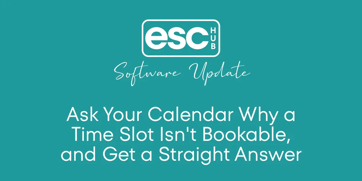 Ask Your Calendar Why a Time Slot Isn't Bookable, and Get a Straight Answer