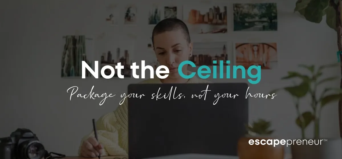 Graphic Design Jobs Aren't the Ceiling: How to Package Your Skills Into Freedom