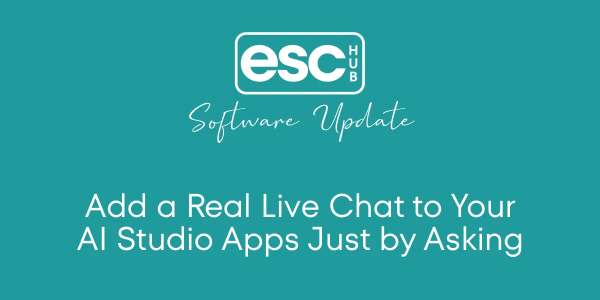 Add a Real Live Chat to Your AI Studio Apps Just by Asking