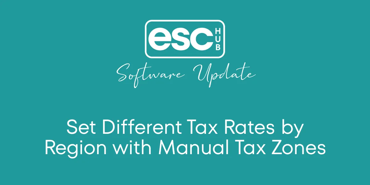 Set Different Tax Rates by Region with Manual Tax Zones