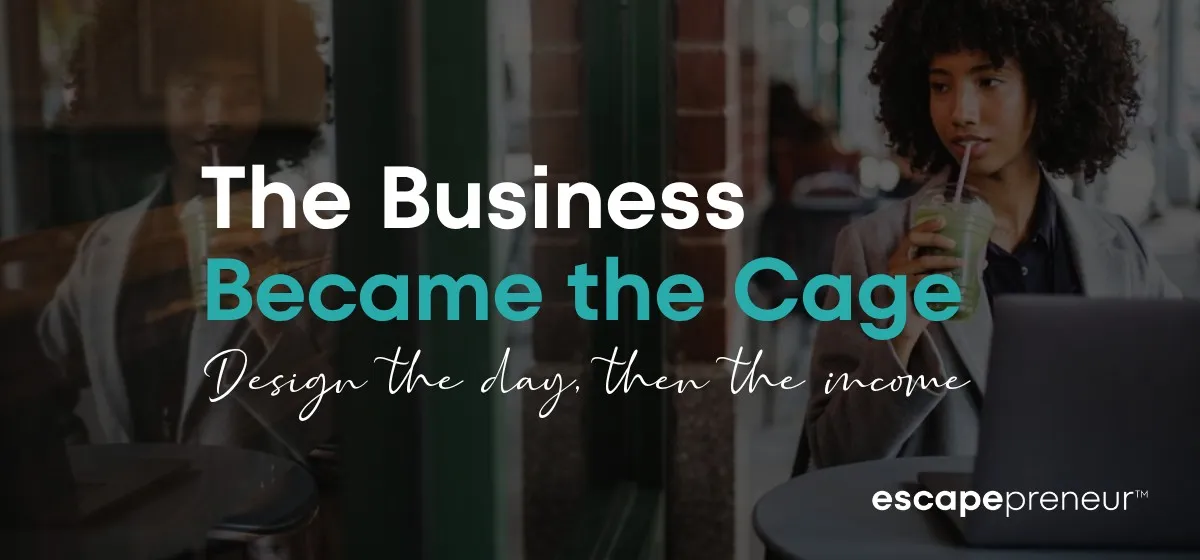 The Business Became the Cage