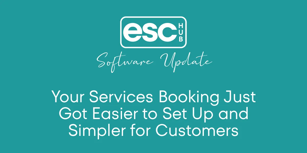 Your Services Booking Just Got Easier to Set Up and Simpler for Customers