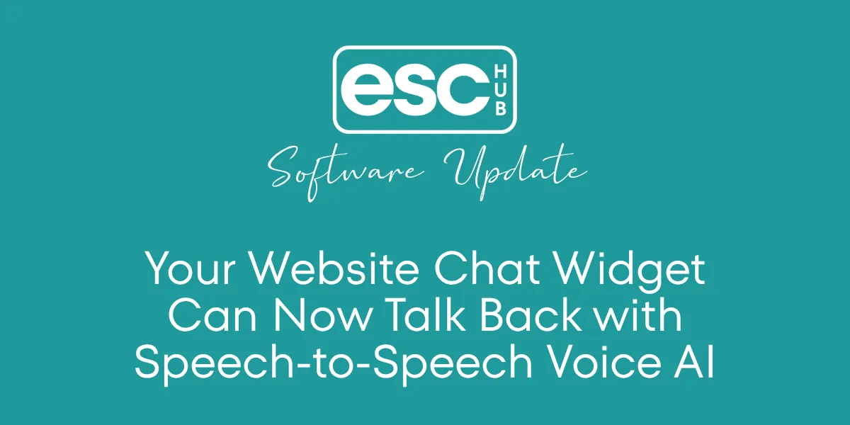 Your Website Chat Widget Can Now Talk Back with Speech-to-Speech Voice AI