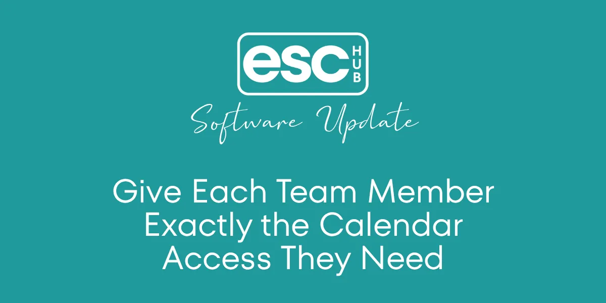 Give Each Team Member Exactly the Calendar Access They Need