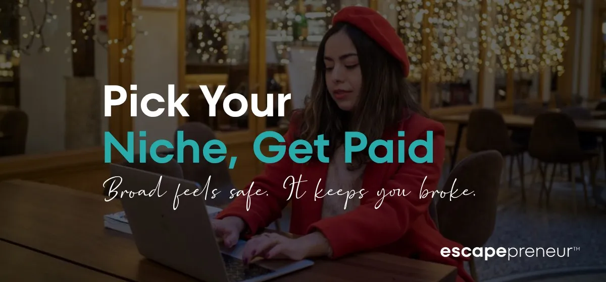 Pick Your Niche, Get Paid