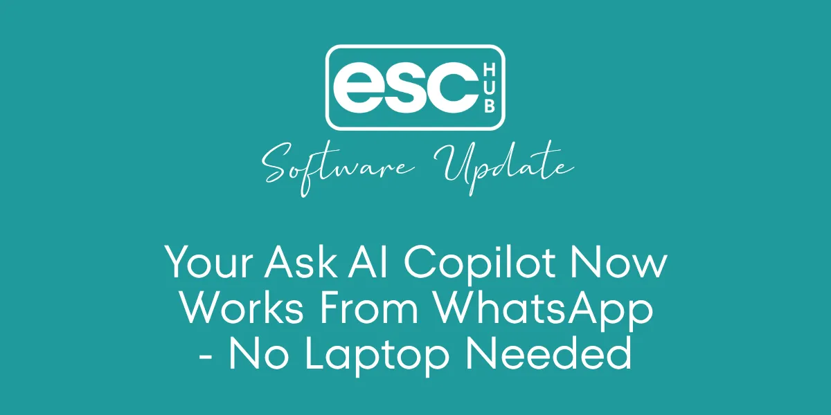 Your Ask AI Copilot Now Works From WhatsApp - No Laptop Needed