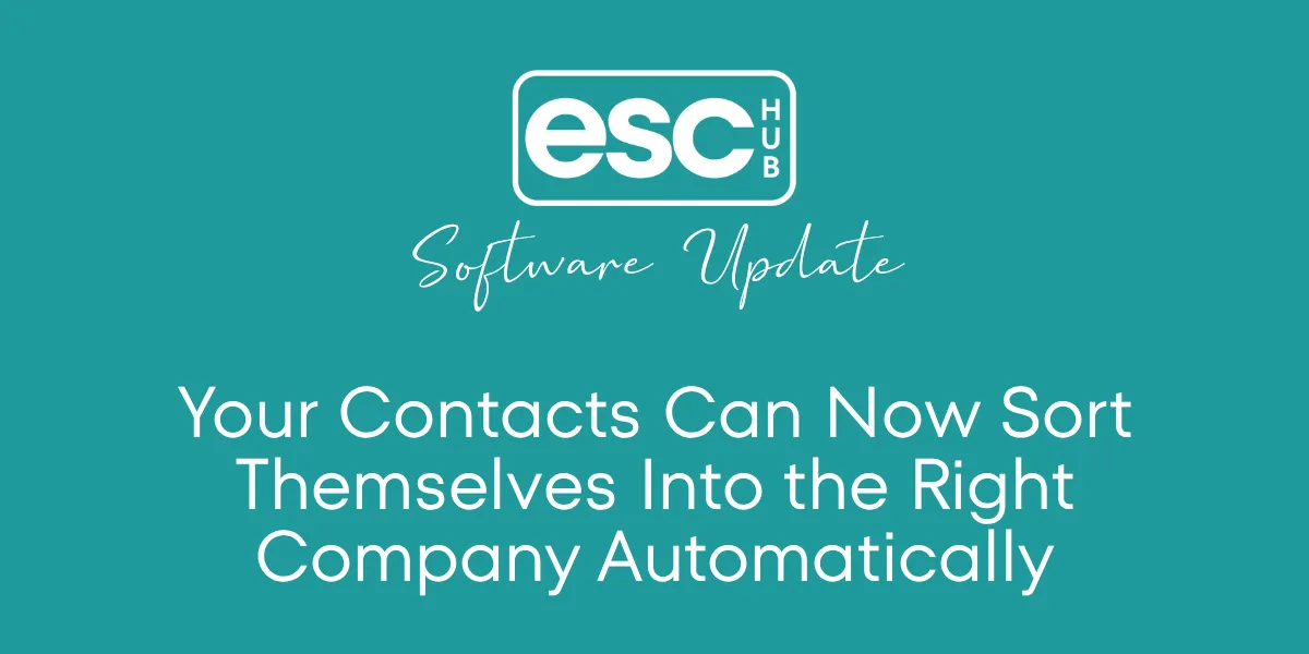 Your Contacts Can Now Sort Themselves Into the Right Company Automatically