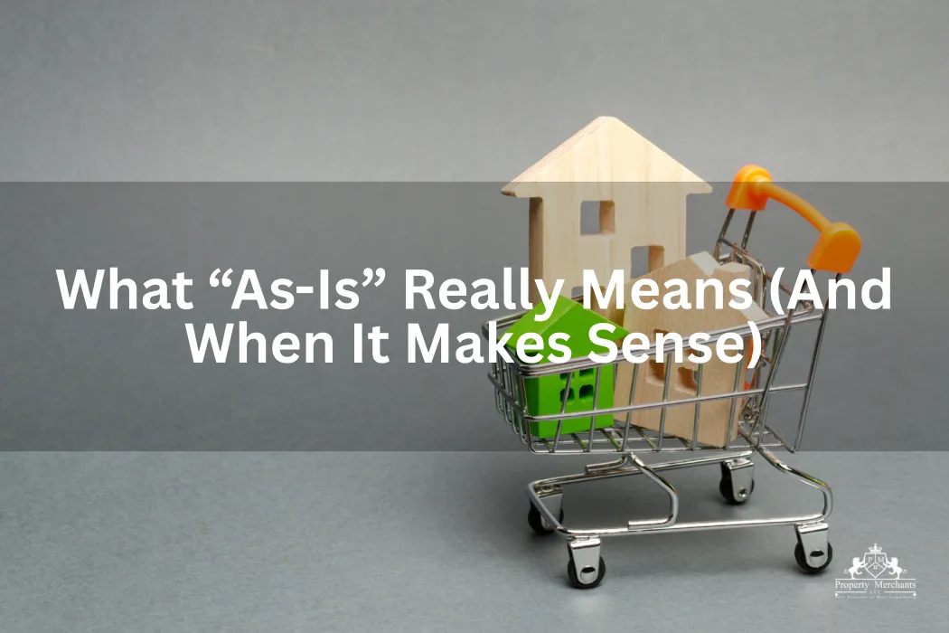 What “As-Is” Really Means (And When It Makes Sense)