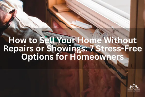 How to Sell Your Home Without Repairs or Showings: 7 Stress-Free Options for Homeowners