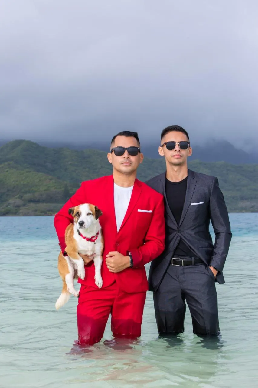 Founding partners of The O Team in an architectural luxury residence