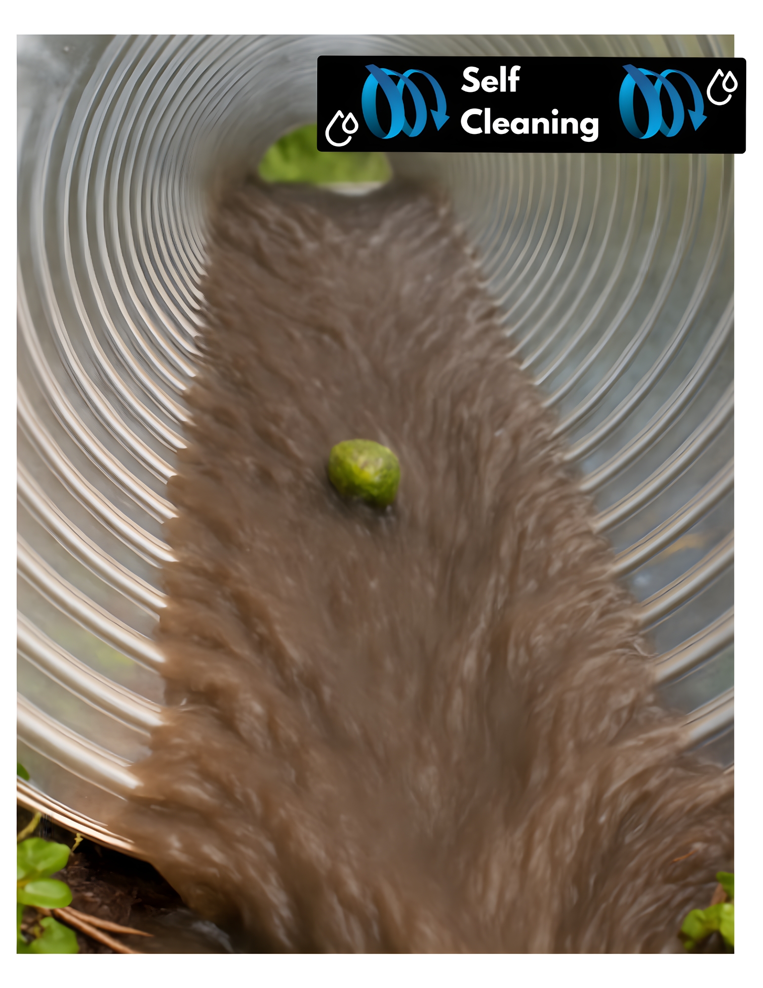 Self Cleaning French Drain - French drain installer