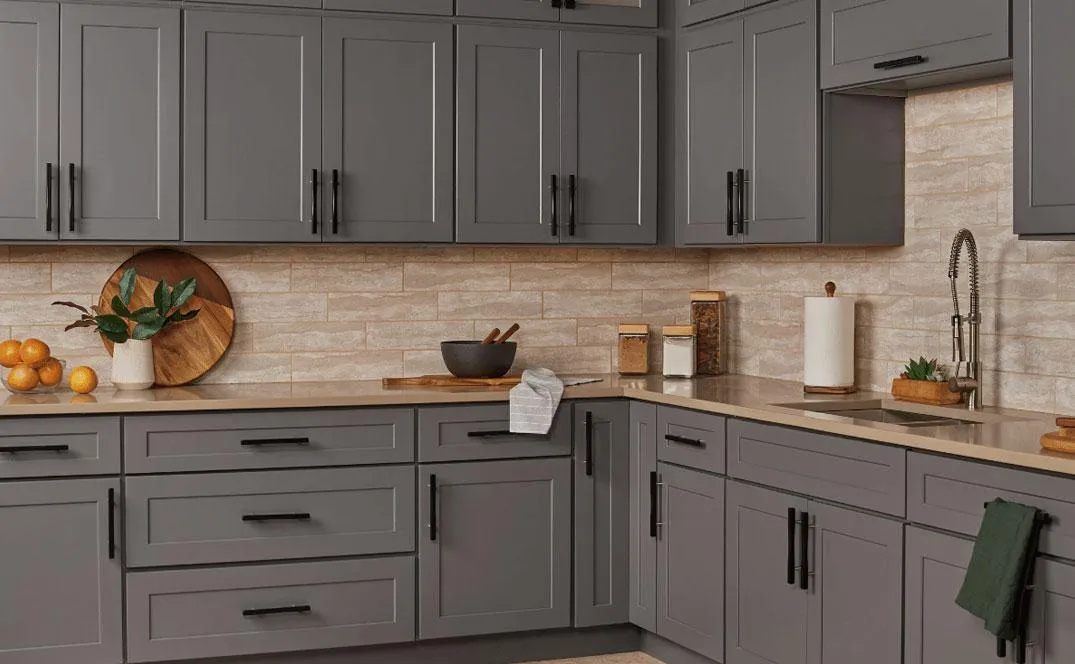 Grey Procraft Cabinets