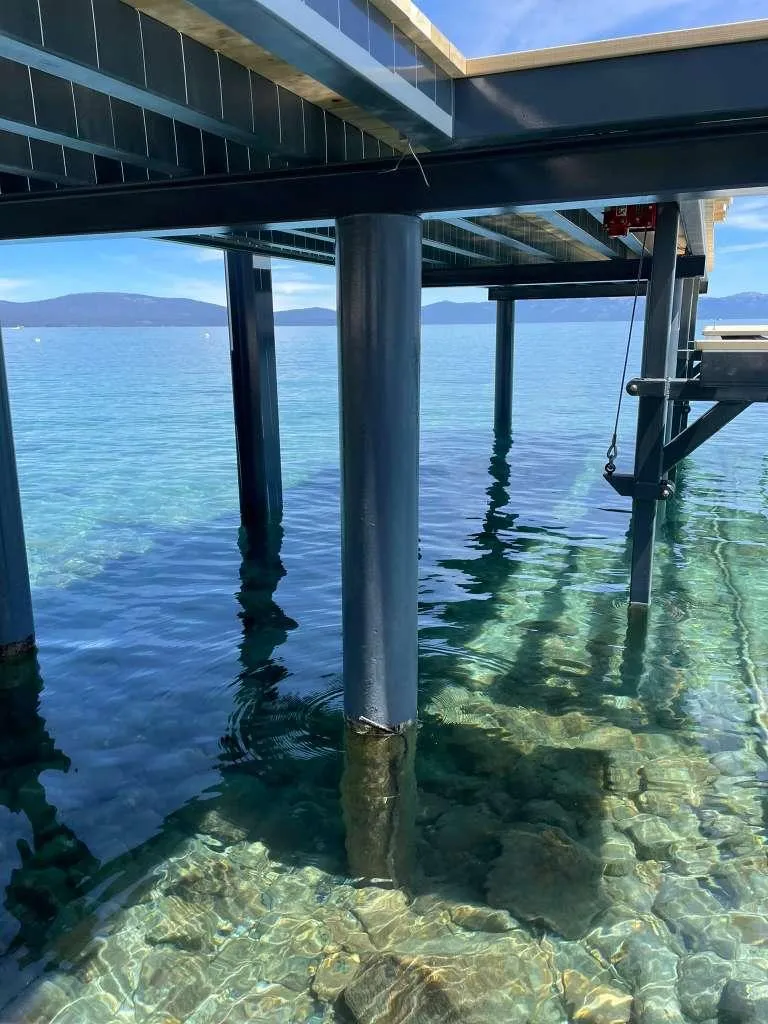 South Lake Tahoe Keys Over water platforms