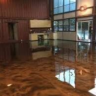 shiny epoxy floor coating