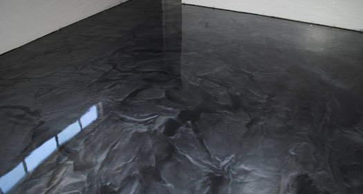 metallic floor epoxy coating