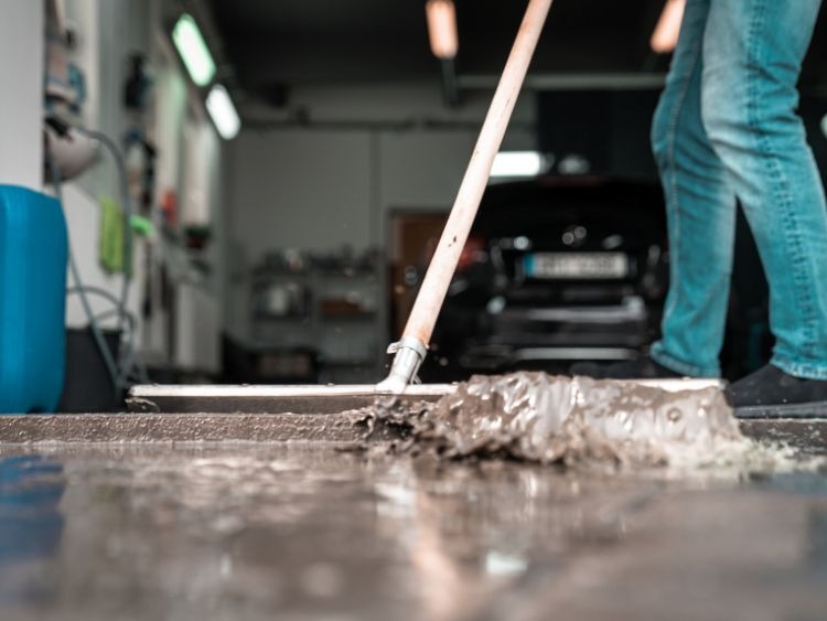 Cleaning Garage