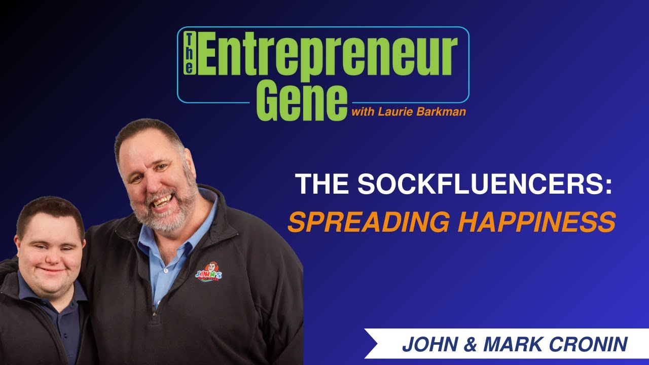 Succession Stories EP216: The Sockfluencers: Spreading Happiness, John and Mark X. Cronin - The Entrepreneur Gene