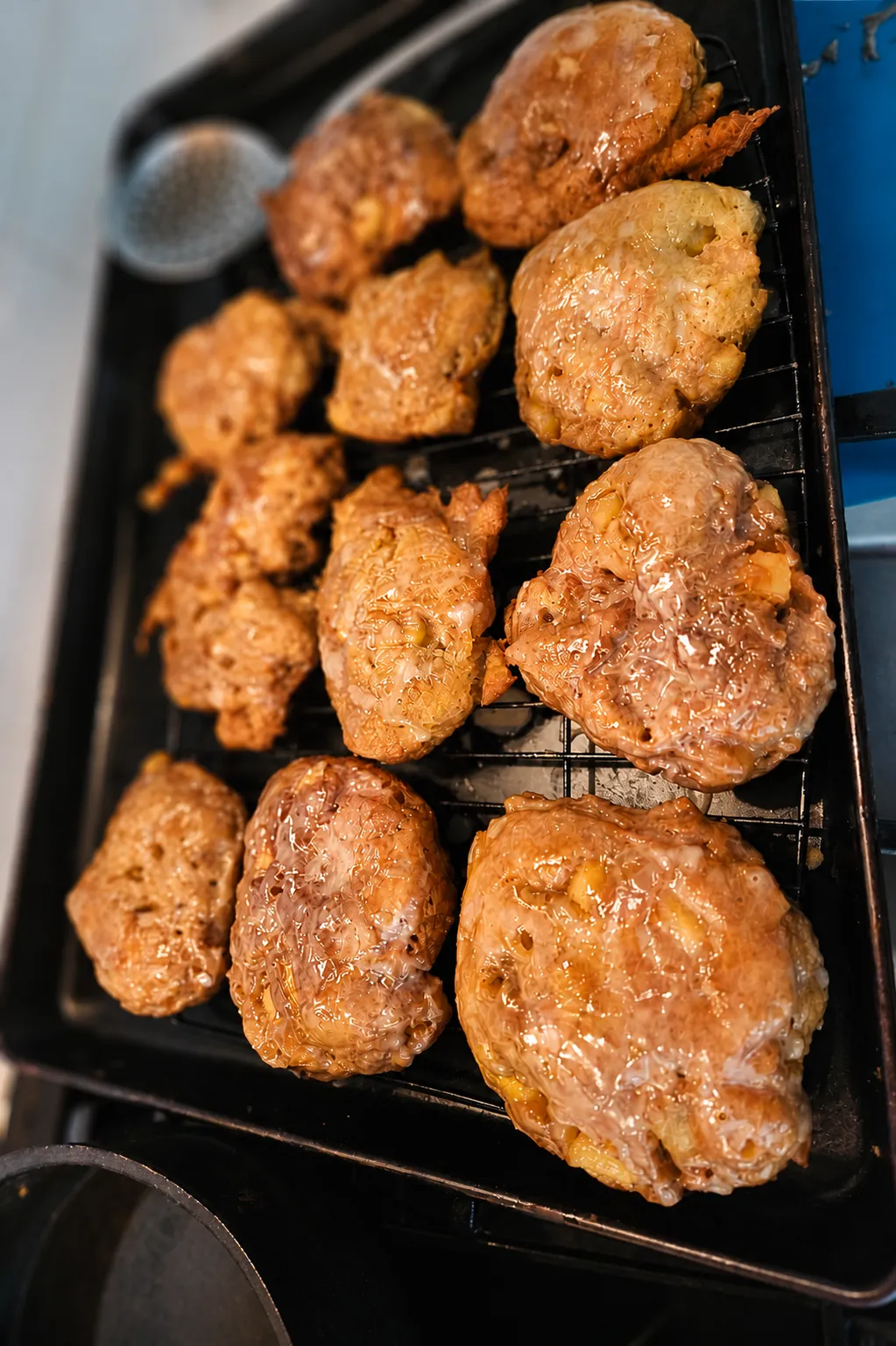 Homemade Apple Fritters 🍎