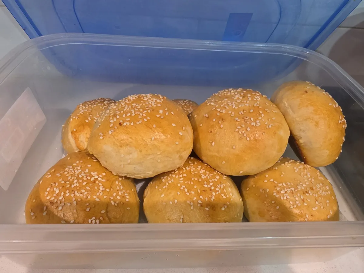 Homemade Hamburger Buns