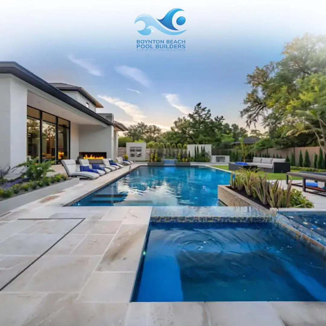 Hollywood Pool Builders creates unique pools.