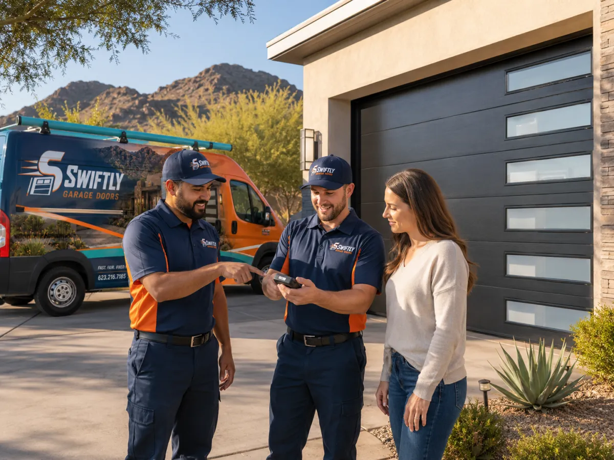 Swiftly Garage Door replacement Phoenix