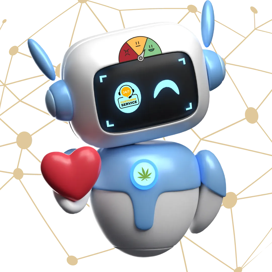 two square blue LED lights