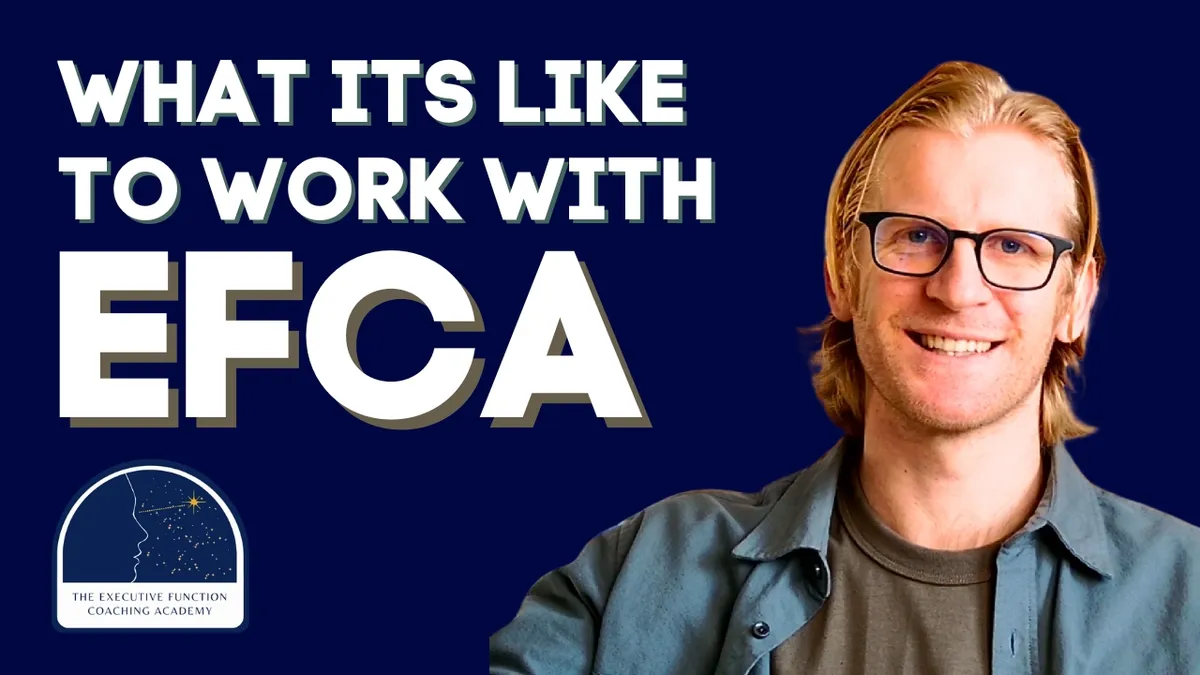 Sean McCormick, M.Ed., founder of the Executive Function Coaching Academy