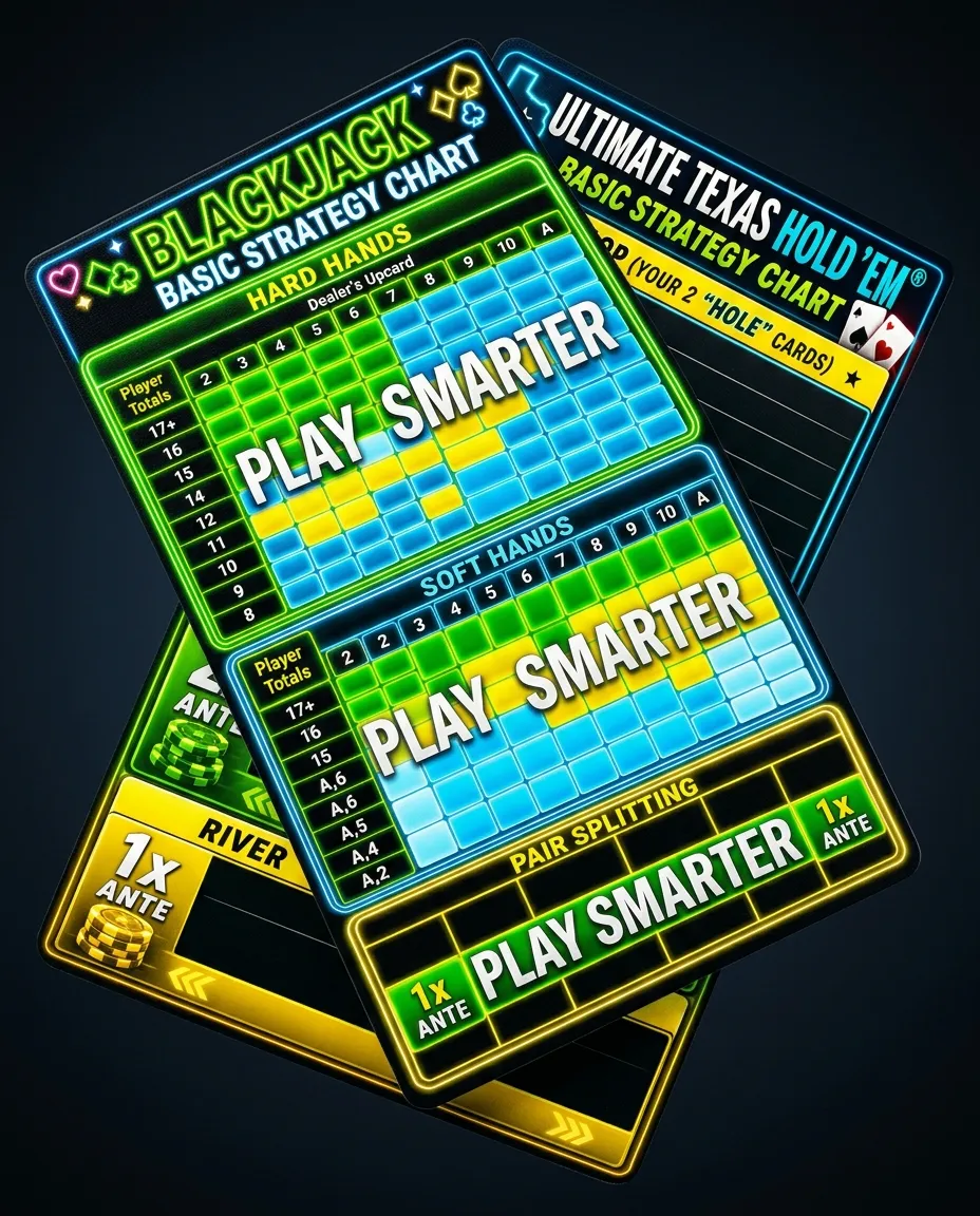 Casino Card Pro glowing presentation