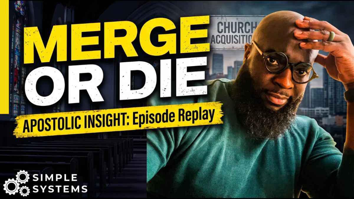 Stop Praying for Revival if You're Refusing to Merge