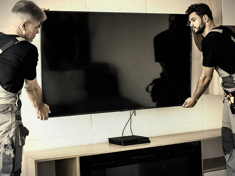 Say goodbye to crooked TVs and tangled cords—let us mount it securely and perfectly every time.