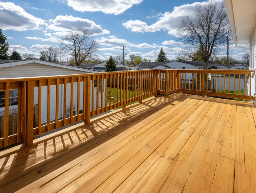 Stylish home entryway remodel with updated staircase flooring and lighting designed and built by professional home remodeling contractors