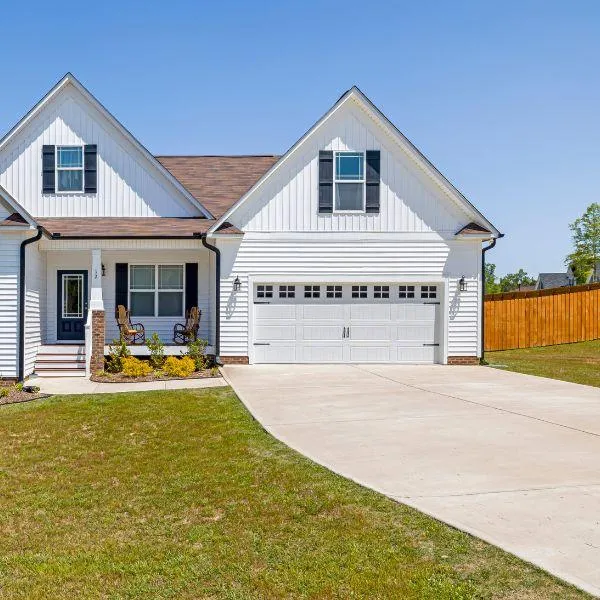 Residential concrete driveways