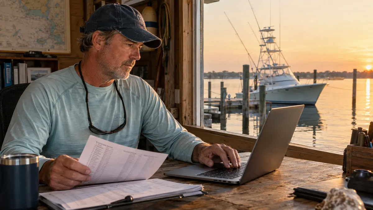 End-of-Season Checklist for Fishing Charter Operators