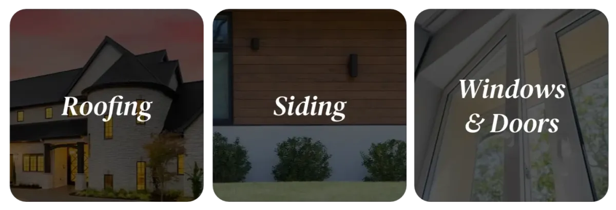 Roofing, Siding, Windows and Doors, Outdoor Living