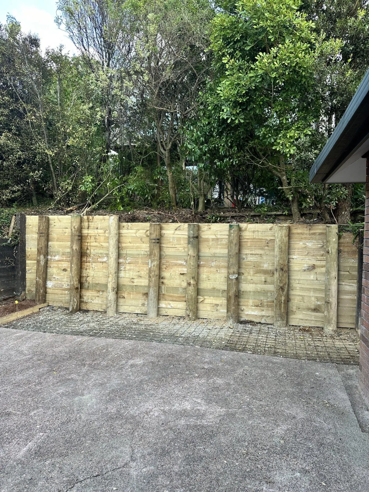 timber retaining walls auckland