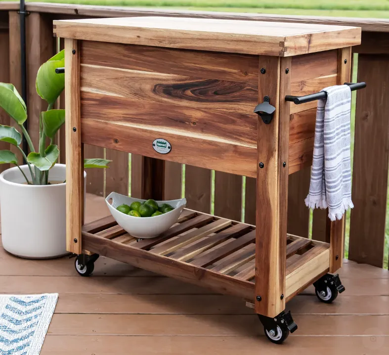 A group of chickens standing on top of a cement ground