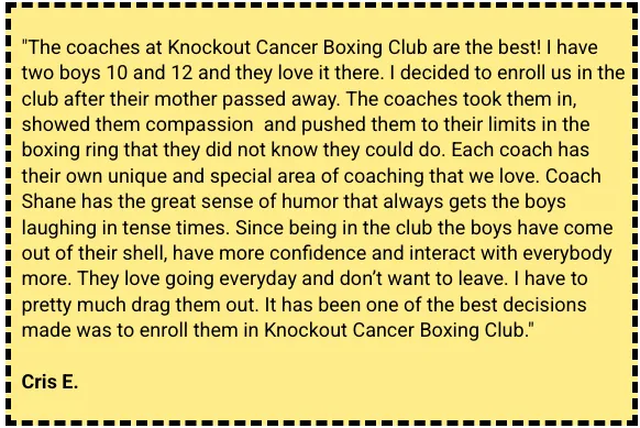 Fort Collins Boxing Club Member Chris E's Testimonial 