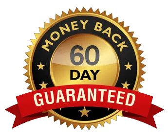 60 day money back guaranteed