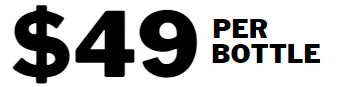 $49 per bottle