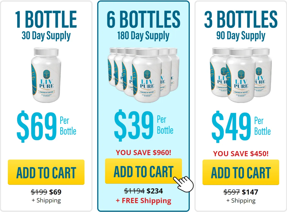 liv pure pricing