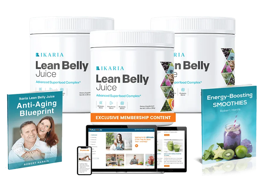 ikaria lean belly juice bottle combo