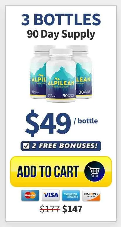 alpilean 3 bottles