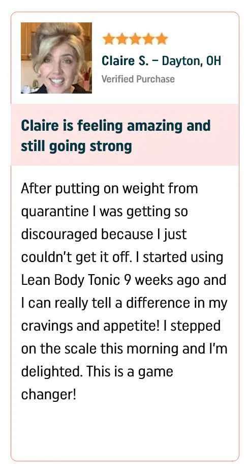 lean body tonic customers reviews  - 1