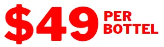 $49 per bottle 