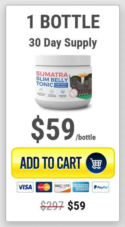 sumatra slim belly tonic 1 bottle