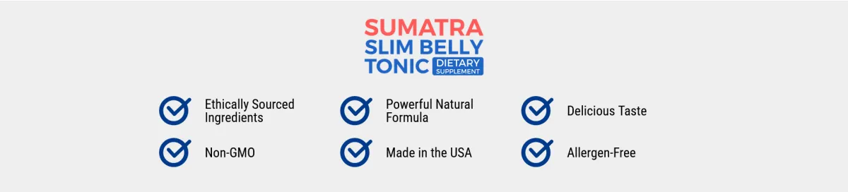 sumatra slim belly tonic text presentation